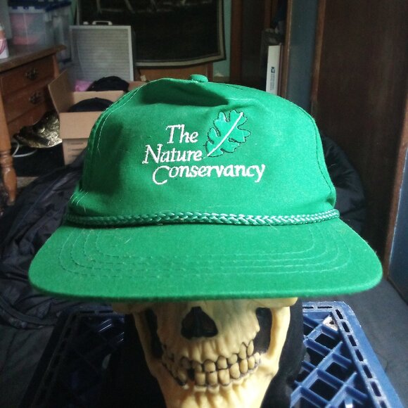 Deadstock Vintage Nature Conservancy Rope Snap Trucker Hat Cap - Picture 1 of 7